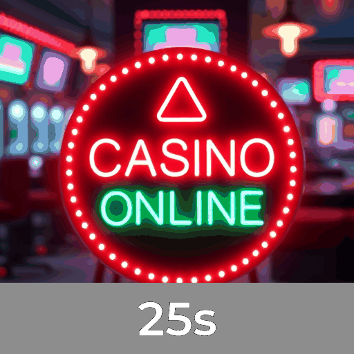 25s: Slots com Jackpots, Mesa Estratégica, Dealer ao Vivo Immersivo